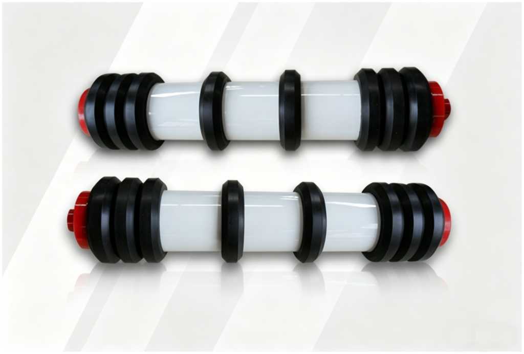 Comb-type idler roller