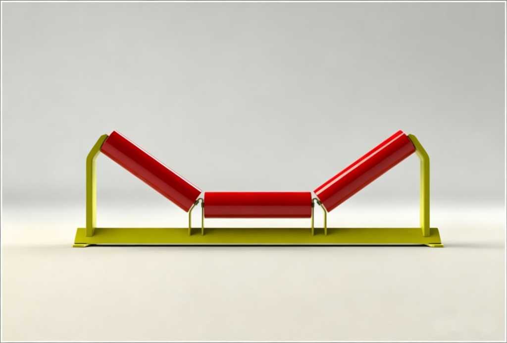 35° Grooved Roller Assembly