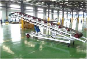 New mobile elevating belt conveyor