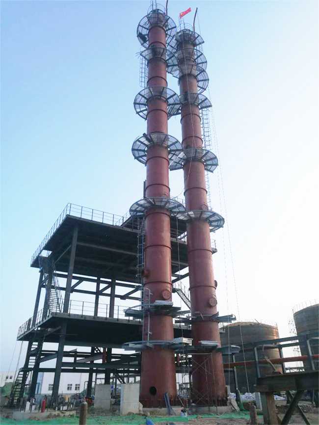 6精馏塔 Distillation column