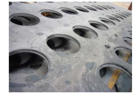 Orifice plate for bag filter